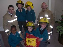 Killian Hennessy, Kieran Howley, pupils of 1st Class at Saint Johns Primary School